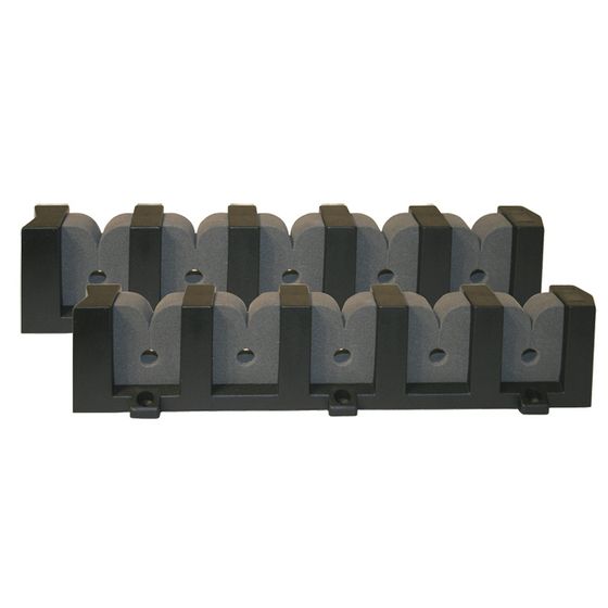 Jaycar 5-Rod Storage Holders – Sponge Rubber Ceiling Mount, Sold as a Pair | MJE315