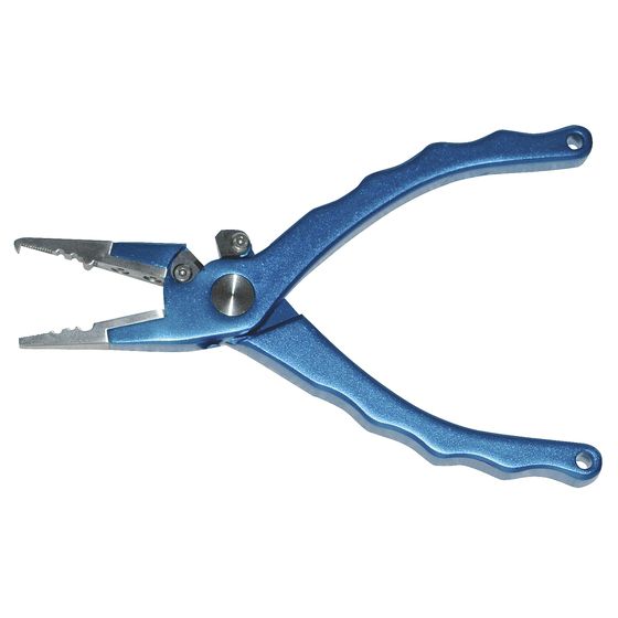Jaycar Multi-Purpose Fishing Pliers – Needle Nose, Wire Cutter & Hook Crimper (180mm)