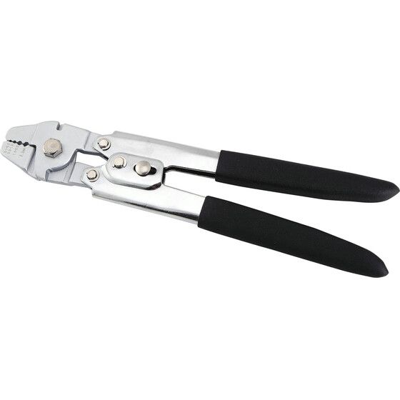 Stainless Steel Fishing Crimping Tool – 0.5–2.2mm Trace Wire with Side Cutters