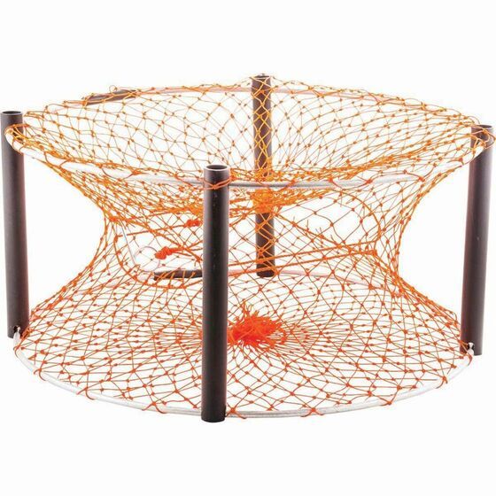 Round Crab Trap – Compact Sturdy Pot for Tinnies & Kayaks