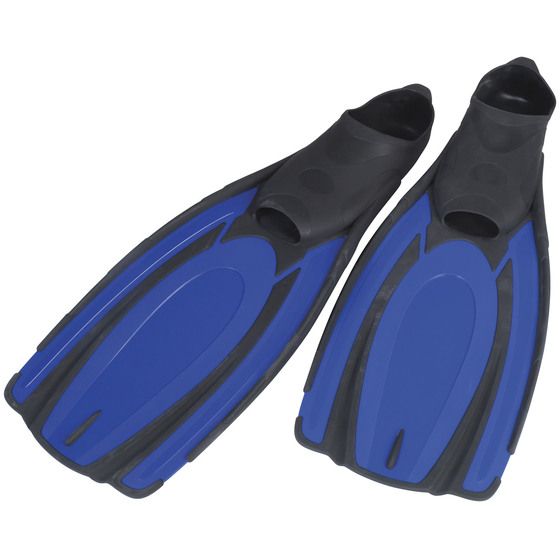 Blue Diving Fins – Size L (Men's 9.5 / Women's 12)