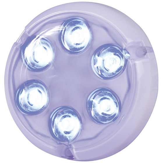 Jaycar 6 x 1W Blue Surface-Mount Underwater LED Light – 500 Lumens
