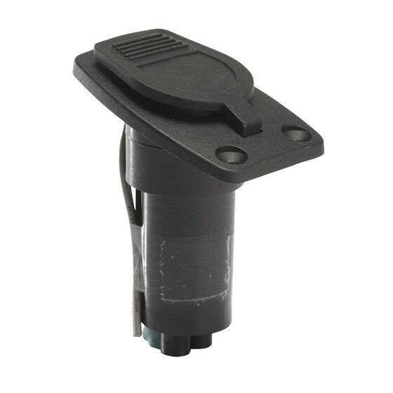 Jaycar MLG232 Plug-In Base Fitting for Anchor Light – 45° Angle, Suits 3/4" Dia Pole