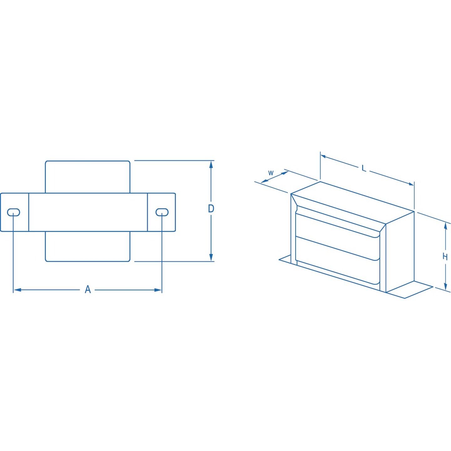 12V - 18V 18VA 1A Multi-Tapped - Type 2154 Transformer