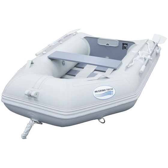 Jaycar 2.3m Inflatable PVC Boat with Slat Deck – Grey (MMA070)