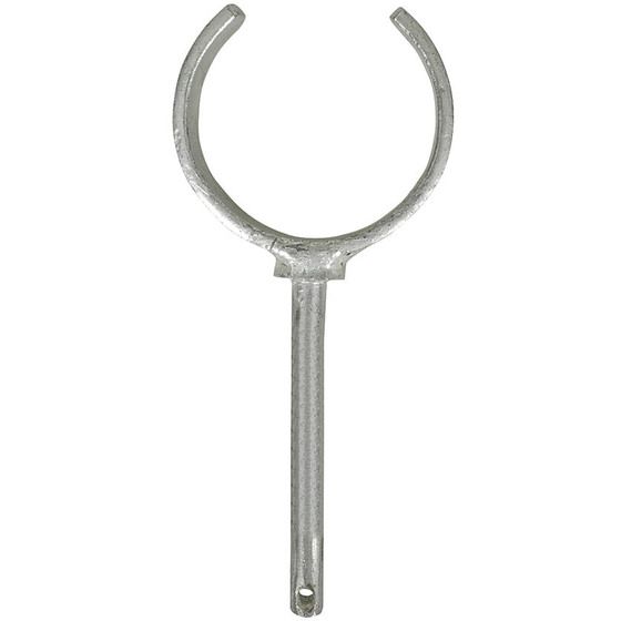 Jaycar Open Steel Galvanised Rowlock Pin – 10mm (3/8") Shaft