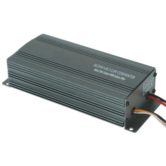 Jaycar 24V to 12V DC-DC Converter 15A Continuous | Hardwired Switchmode for Trucks & Buses