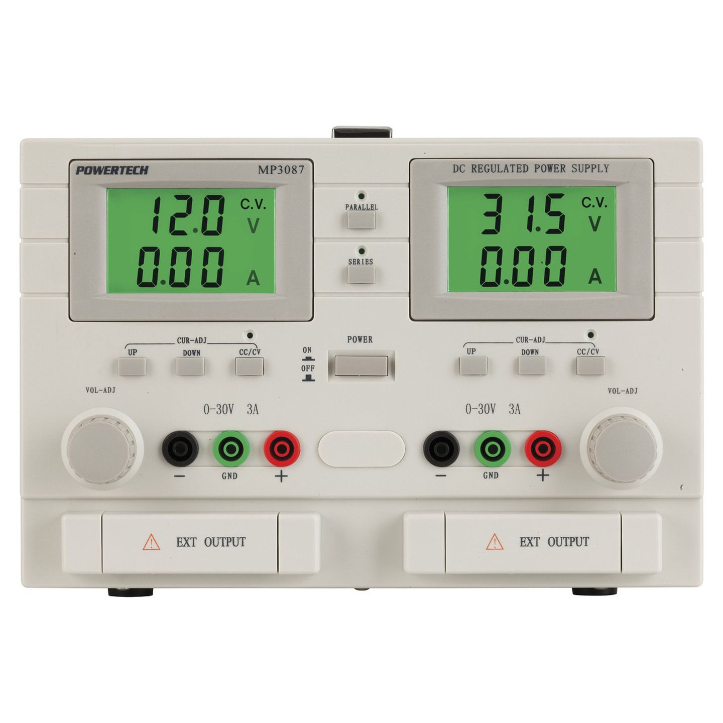 0 to 32VDC Dual Output Dual Tracking Laboratory Power Supply