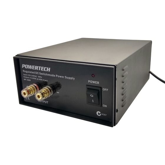 Jaycar 13.8V 40A Switchmode Bench Power Supply | High-Current Workshop Testing