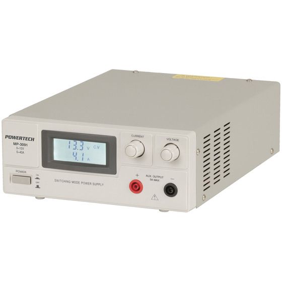 Jaycar 0–15 V DC 0–40 A Regulated Switchmode Laboratory Power Supply