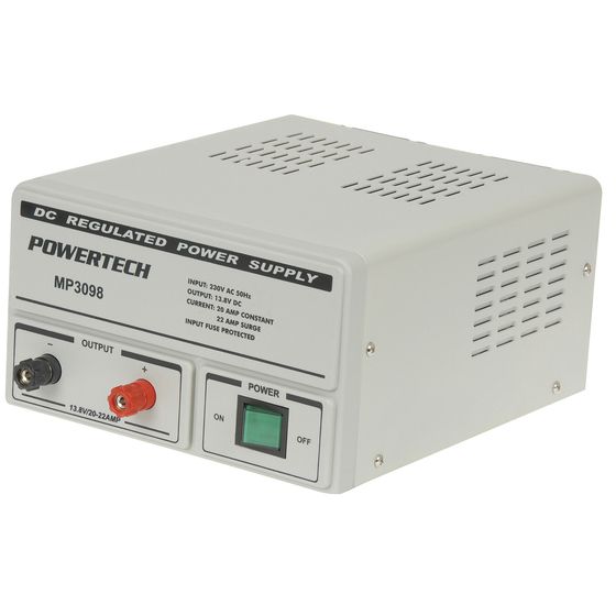 Jaycar DC Power Supply 13.8 V 20 A Bench/Lab