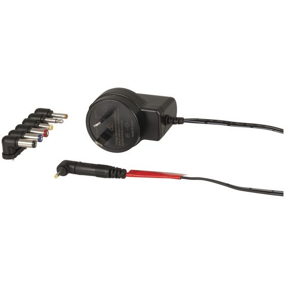 6V DC 800MA ULTRA-SLIM POWER SUPPLY 7DC PLUGS
