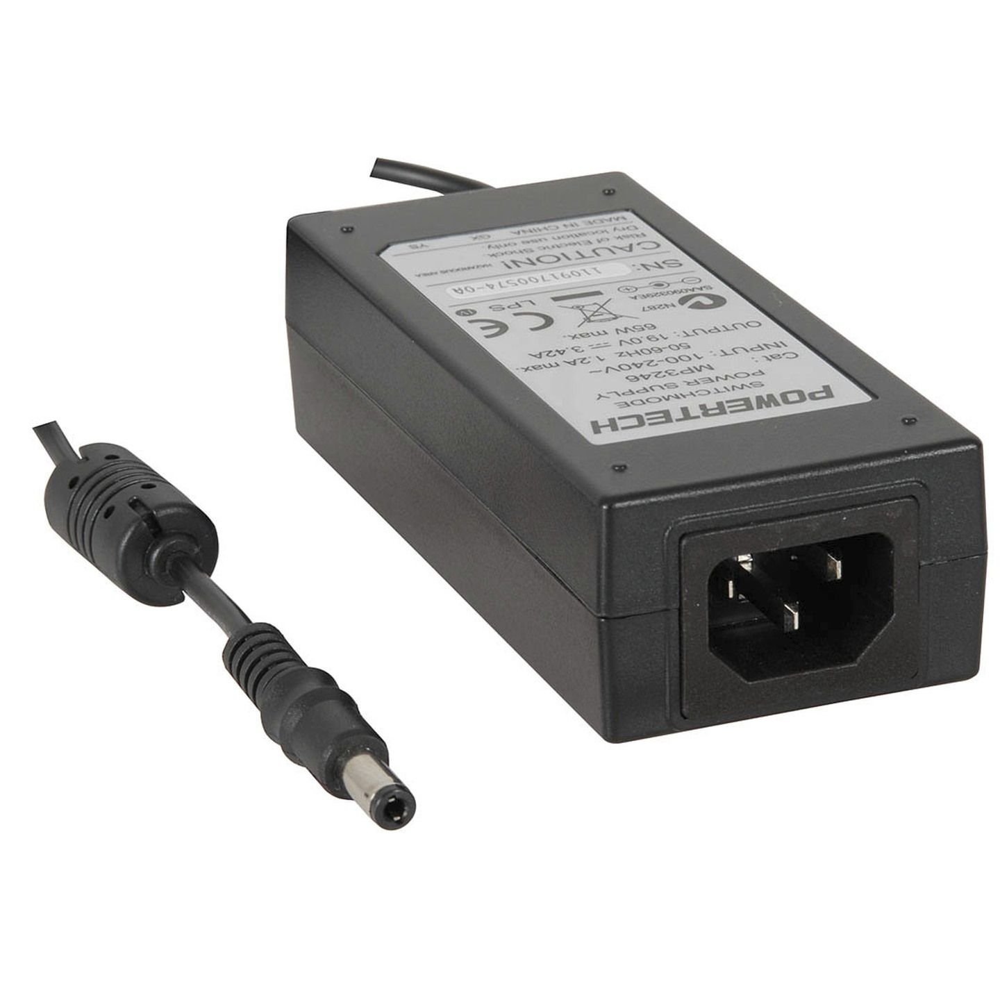 19V DC 3.42A Desktop Power Supply 2.5mm DC Plug