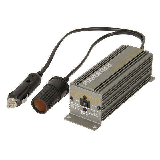Jaycar 24V-12V DC-DC Converter 7A with Cigarette Lighter Plug In/Out (MP3352)