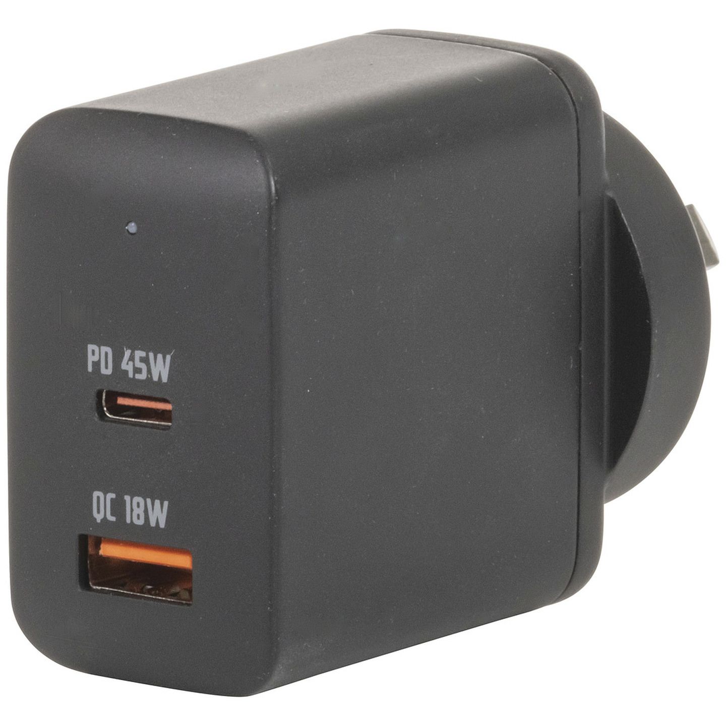 45W Dual USB Type-C  A Mains Power Adaptor