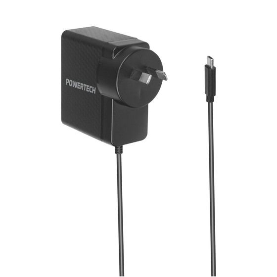 Jaycar 100W USB-C GaN Wall Charger with Built-in 1.8m USB-C Cable – PD3.0 / QC5 / PPS