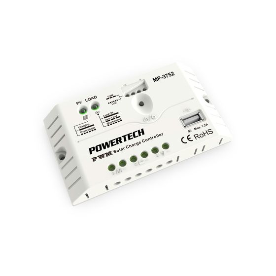 20A PWM SOLAR CHARGE CONTROLLER 12/24V WITH USB