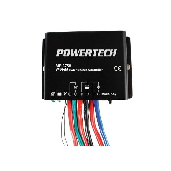 Jaycar 20A PWM Solar Charge Controller 12/24V with Timer Function IP67