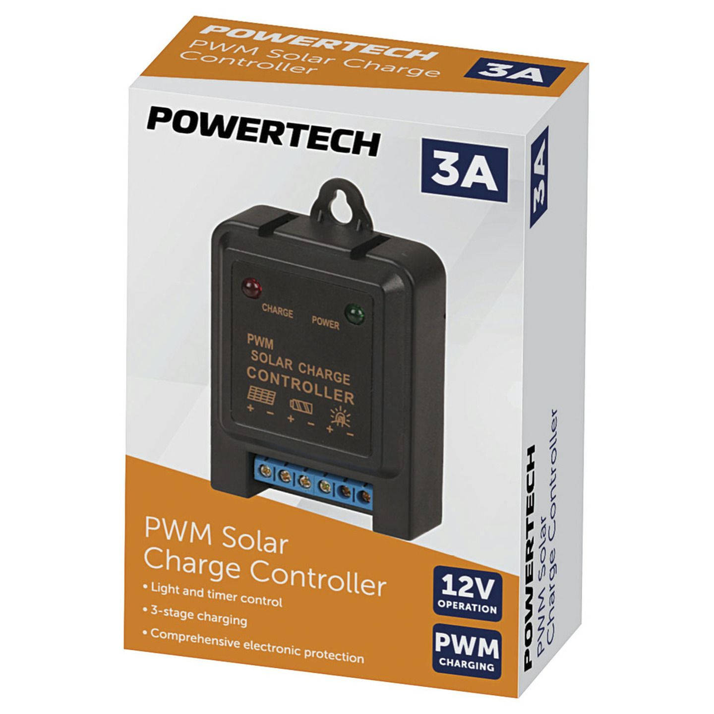 3A PWM Solar Charge Controller 12V