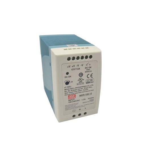 Mean Well MDR-100-12 12V DC DIN Rail Power Supply (100W)