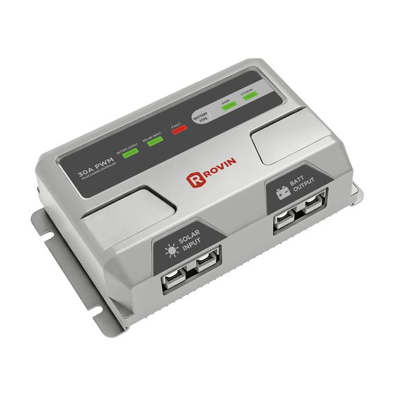 ROVIN SOLAR CHARGE CONTROLLER 30AMP PWM