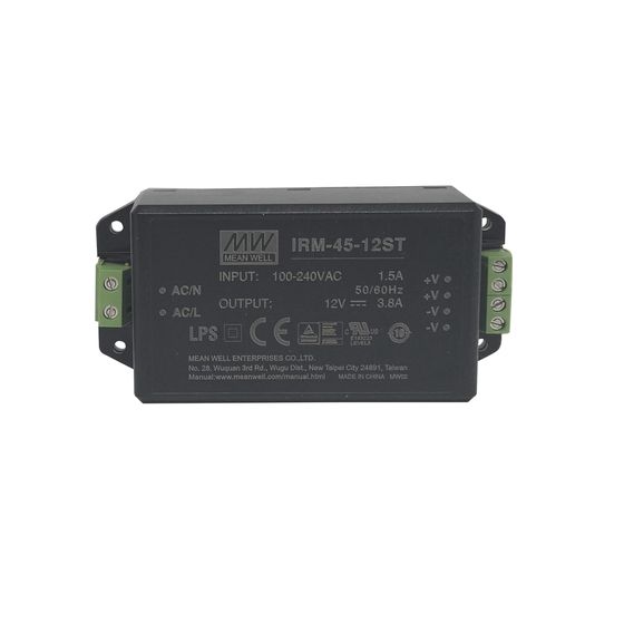 JAYCAR 45W Mini Power Supply 12V 3.8A AC-DC Module – Class II, 3-Year Warranty