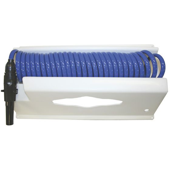 Full Deck Wash Hose System – 7.5m Hose, Spray Gun & Wall-Mount Housing | Jaycar
