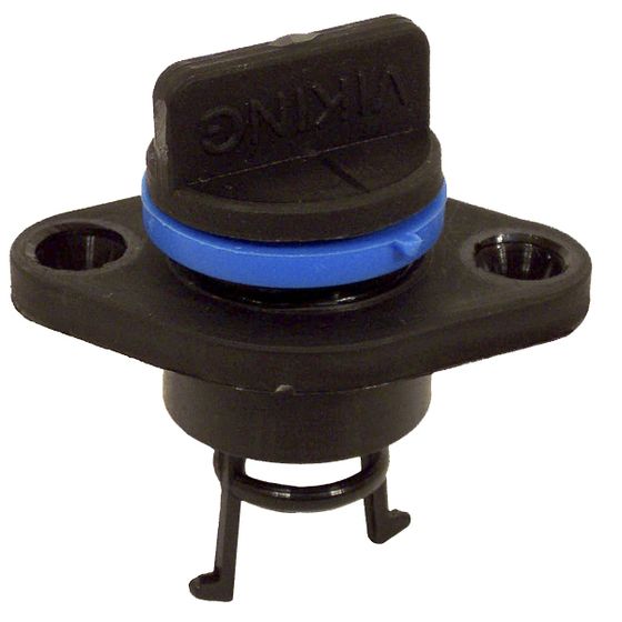 Standard Plastic Drain Cock Flange – 18mm Hole Dia, No.8 Screw Fit | Jaycar