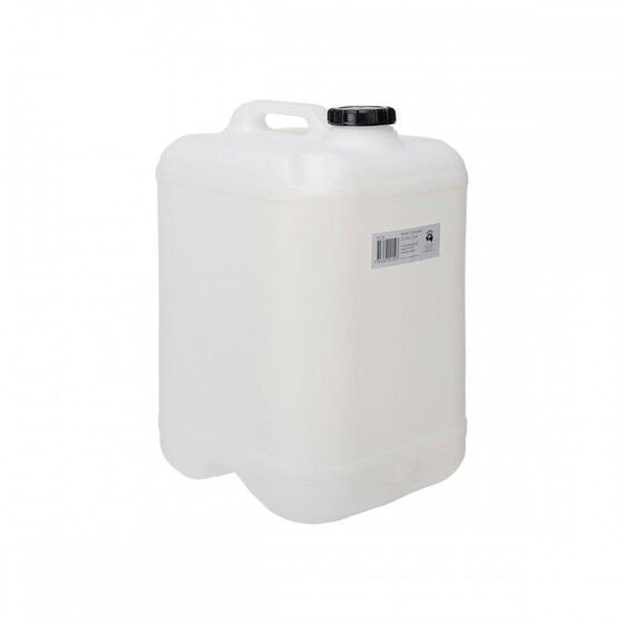 JAYCAR 25L Clear Plastic Water Cube – Food-Grade HDPE with Cap & Bung (MPI140)
