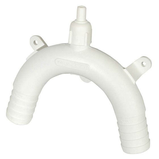TRUDESIGNS POLYMER PLUMBING FITTINGS - VENTED LOOP 2 X 1IN (25MM) BARB