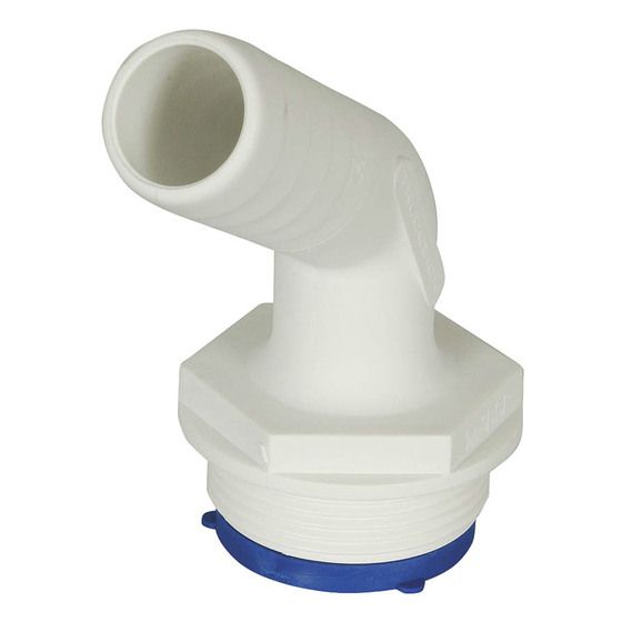 TRUDESIGNS POLYMER PLUMBING FITTINGS - ELBOW 120&DEG 1 1/2IN BSP TO 25MM BARB