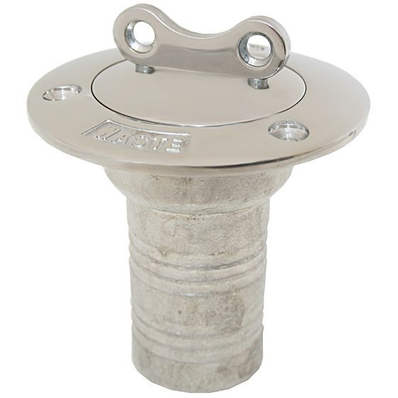 316 Stainless Steel Waste Deck Fitting – 38mm (1½") with Chain, Seal & Key