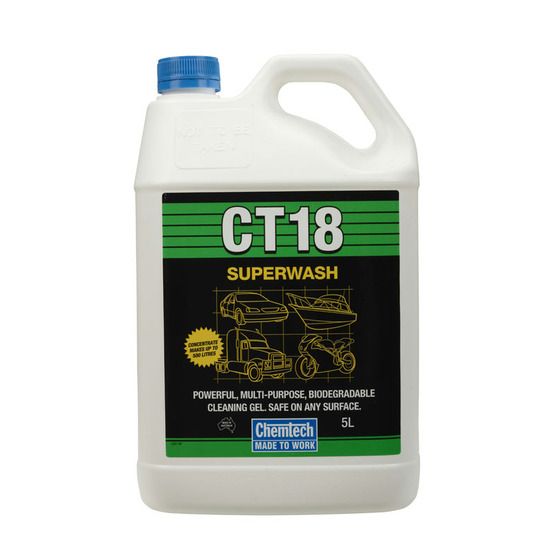 Chemtech CT18 Superwash 5L – Concentrated Boat & Marine Cleaner