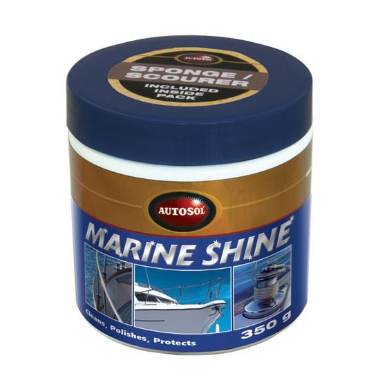 Autosol Marine Shine Metal & Fibreglass Polish – 350g
