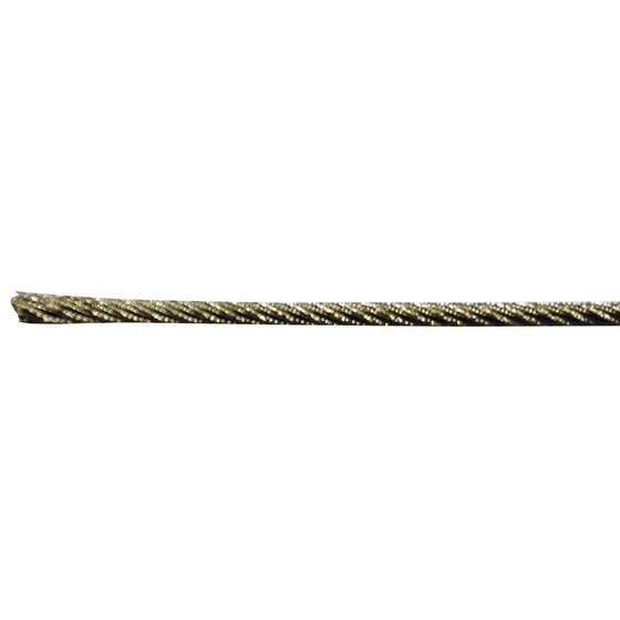 Stainless Wire Rope 2.4mm 7x19 Strands – 100m Roll | JAYCAR