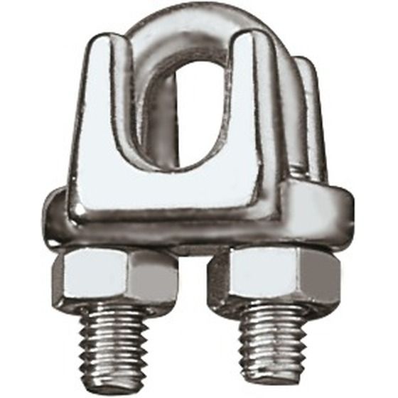 Wire Rope Grips – Stainless Steel 316 Grade – 6–7mm (1/4") | JAYCAR MRI425