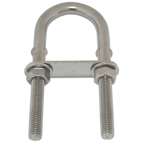 U-BOLTS - STAINLESS STEEL (304 GRADE) - M-12 X 150MM LONG. THREAD LENGTH 60MM
