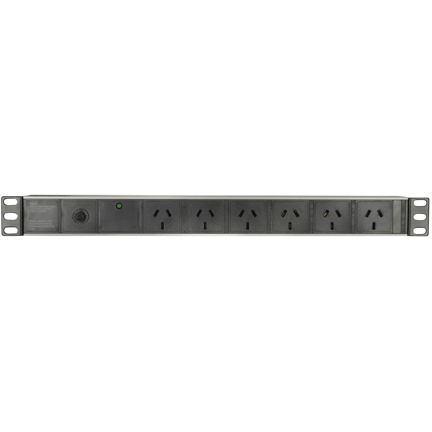 6-Way PDU with Surge and Overload Protection