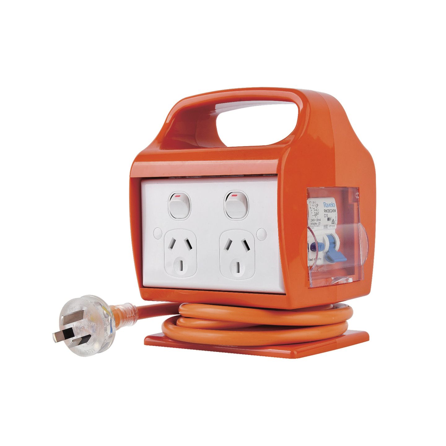 4 Way Portable Power Outlet with RCD