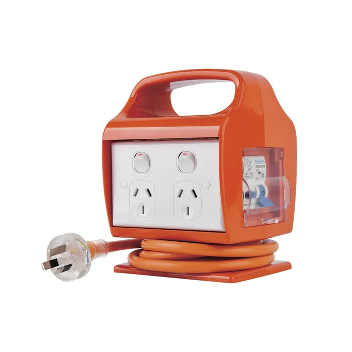 4 Way Portable Power Outlet with RCD | Jaycar Australia