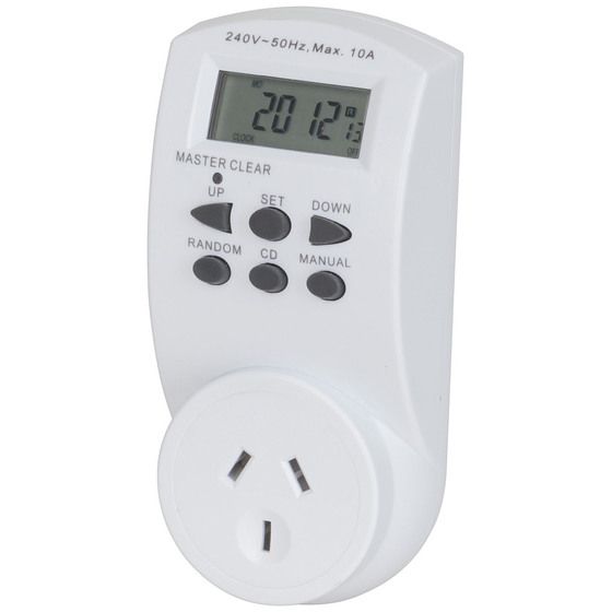 Mains Timer with LCD Display – Jaycar