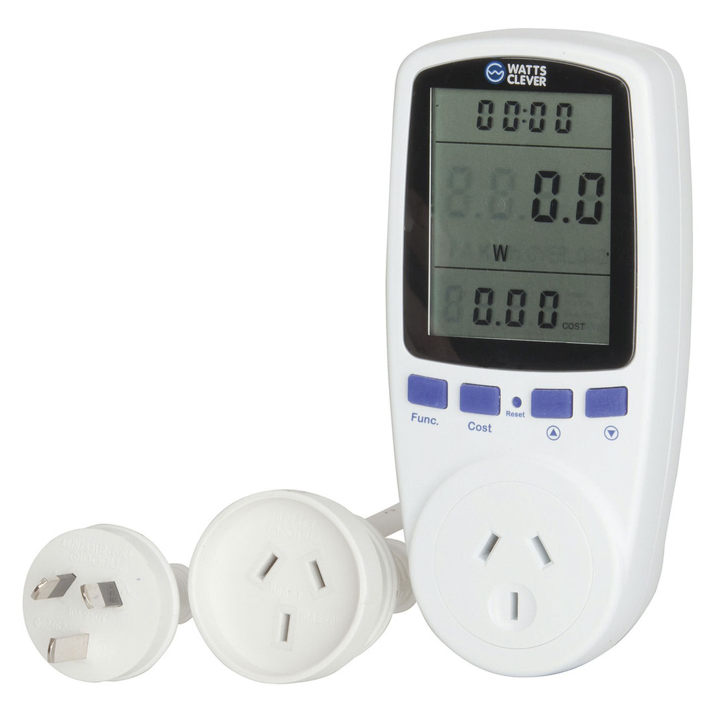 Deluxe Large Screen Power Meter with 1m Extension Lead
