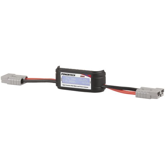200A DC Power Meter with High Current Connectors – Jaycar