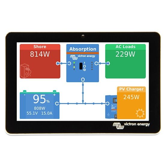 Victron GX Touch 50 – 5-Inch Waterproof Touch Display for Cerbo GX