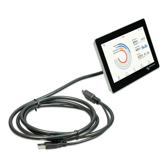 Victron GX Touch 70 – 7-Inch Waterproof Touchscreen Display for Cerbo GX (MS6300)