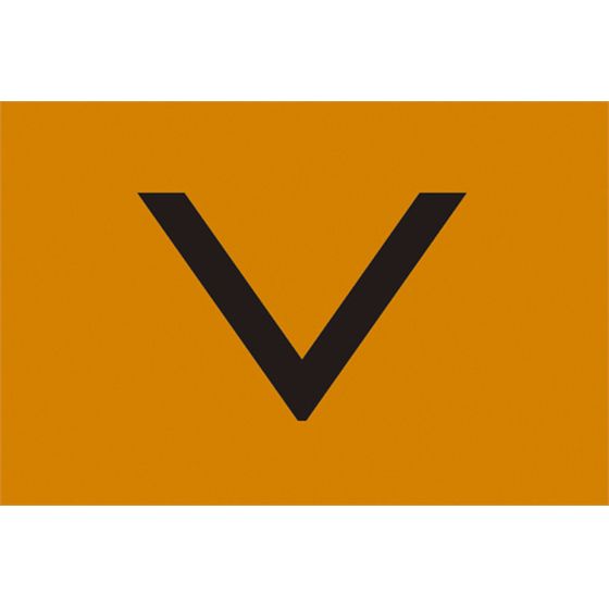 Jaycar V-Sheet – 1.6 x 1.3m Orange Rescue Signal with Eyelets & Lanyards – Ready to Deploy