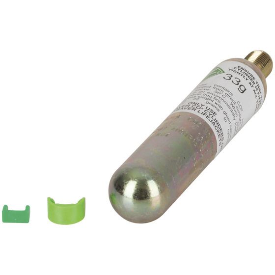 33g Manual CO2 Recharge Kit – Crewsaver 150N / Crewfit 165 Sport (Cylinder Only) (MSE936)