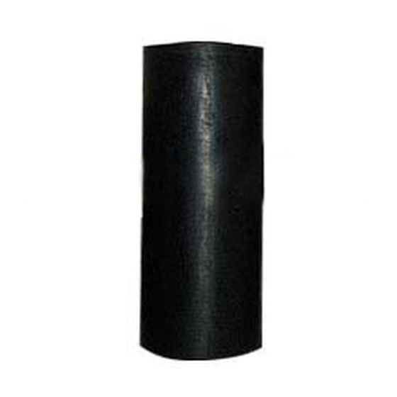 6IN FLAT BILGER ROLLER BLACK WITH 17MM BORE