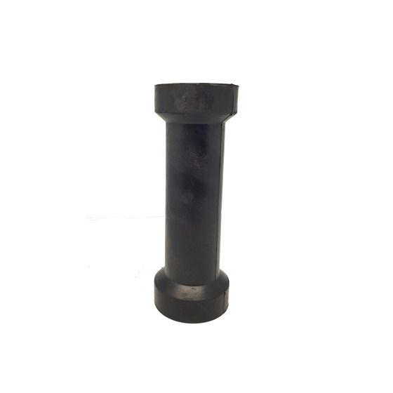 8IN KEEL ROLLER BLACK WITH 17MM BORE