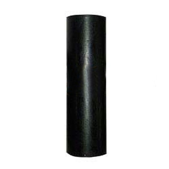 8IN FLAT BILGE ROLLER BLACK WITH 20MM BORE